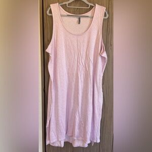 JACLYN intimates Womens Sleeveless pink Night Gown Size 2 X